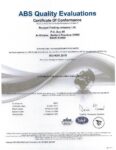 ISO 9001 2015 ABS Quality Evaluations