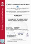 ISO 9001-2015 Quality Certificate